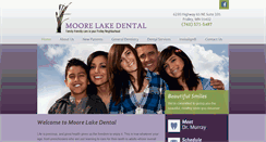 Desktop Screenshot of moorelakedental.com